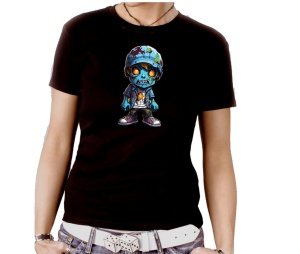 Damen Shirt Zombie