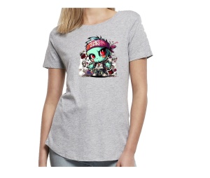 Damen Shirt Zombie