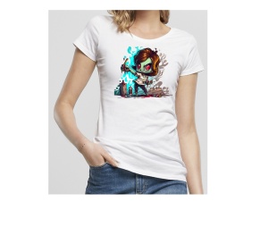 Damen Shirt Zombie