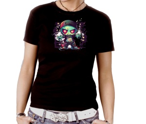 Damen Shirt Zombie